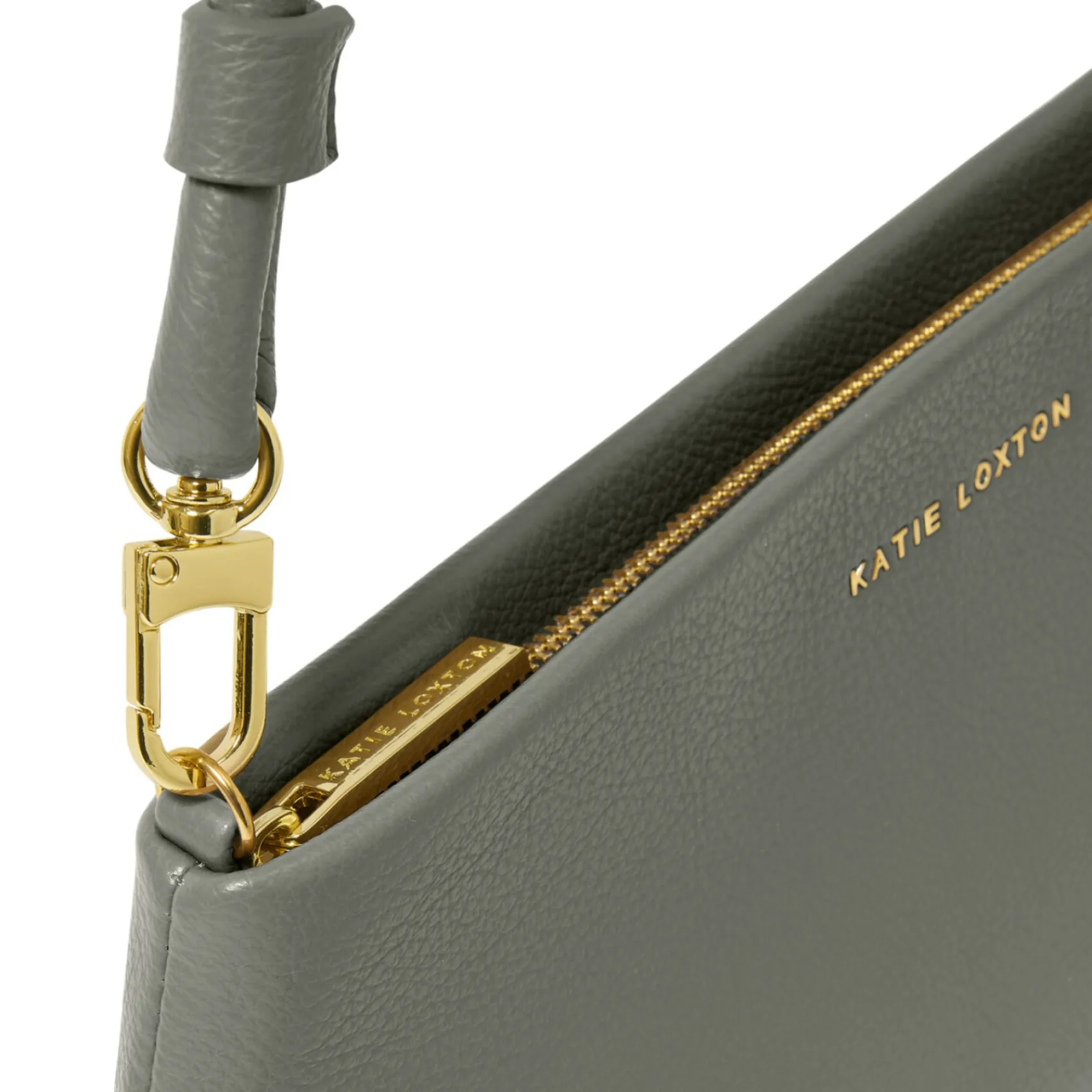 Katie Loxton Asha Graphitgrün Handgelenkstasche* Hochzeitsgäste-taschen