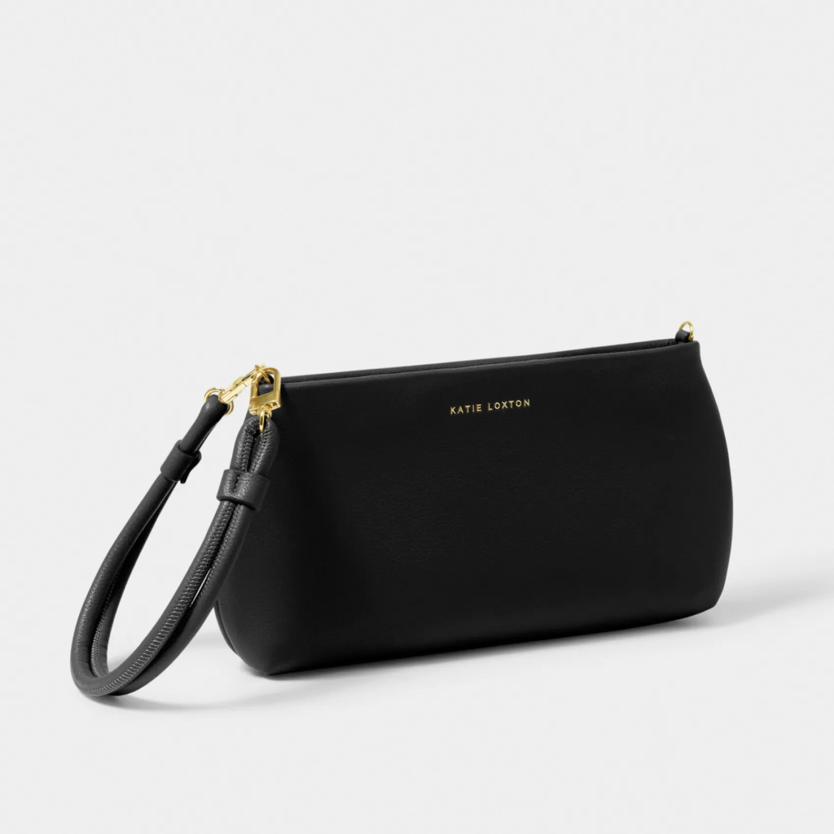 Katie Loxton Asha Schwarze Handgelenkstasche* Hochzeitsgäste-taschen