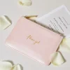 Katie Loxton blumenmädchen" Metallic Rosa Mini Perfect Pouch* Sentiment-säckchen | Geschenke Für Blumenmädchen