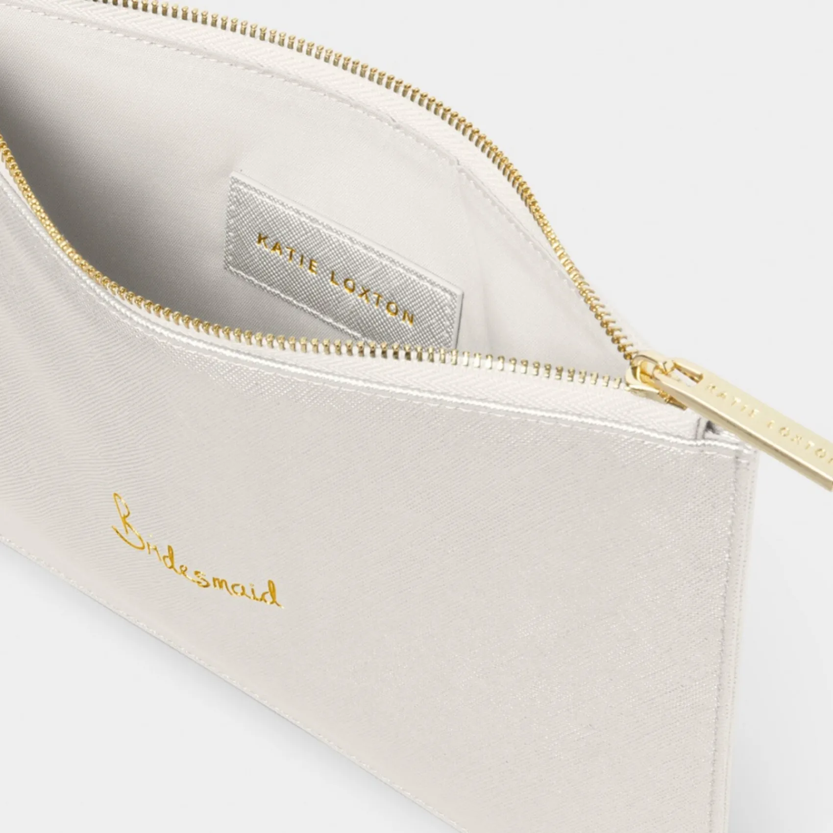 Katie Loxton brautjungfer' Silber Perfektes Etui* Sentiment-säckchen | Geschenke Für Brautjungfern
