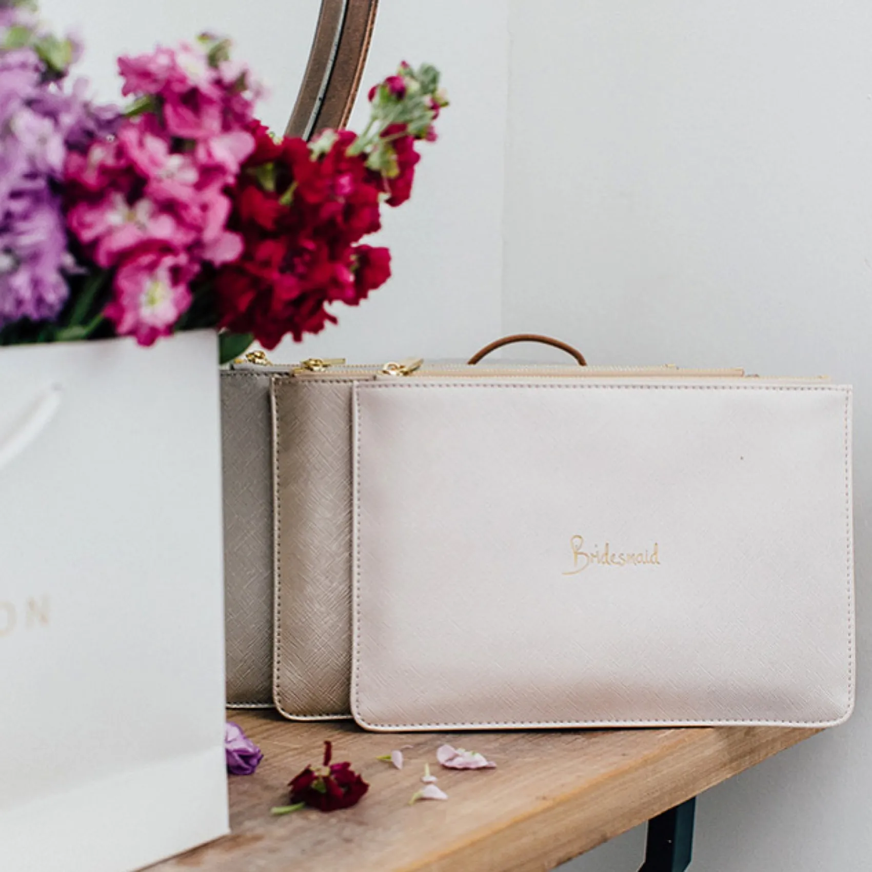 Katie Loxton brautjungfer" Perlglanz Weiß Perfektes Etui* Sentiment-säckchen | Geschenke Für Brautjungfern