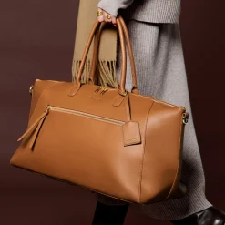 Katie Loxton Chelsea Cognac Wochenendtasche Duffle Bag* Flitterwochengeschenke | Wochenendtaschen