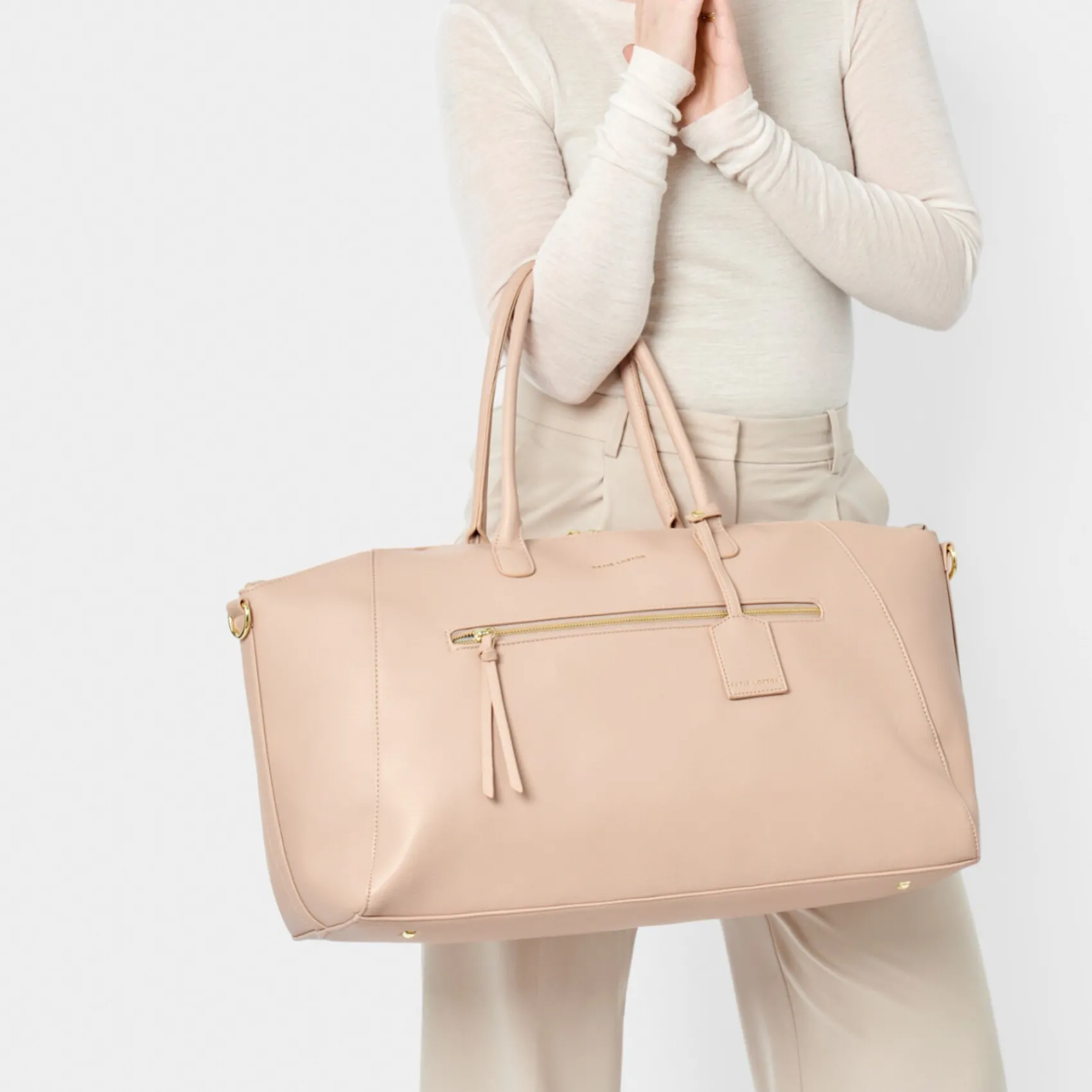 Katie Loxton Chelsea Nude Pink Wochenendtasche Duffle Bag* Flitterwochengeschenke | Geschenke Für Die Braut