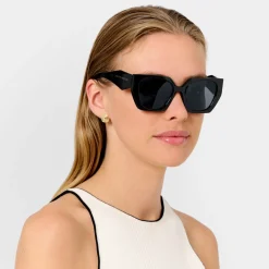 Katie Loxton Corsica Black Chunky Sonnenbrille*Damen Damensonnenbrillen | Flitterwochengeschenke