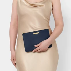 Katie Loxton dankeschön für die Hilfe beim Binden des Knotens" Marinefarbenes Etui* Sentiment-säckchen | Geschenke Für Die Mutter Des Bräutigams