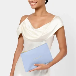 Katie Loxton etwas Blaues" Puderblauer Sentiment-Beutel* Sentiment-säckchen | Etwas Blaue Geschenke