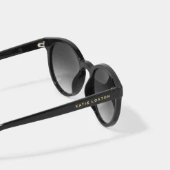 Katie Loxton Geneva Schwarz Runde Sonnenbrille*Damen Damensonnenbrillen | Flitterwochengeschenke