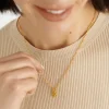 Katie Loxton gold-Charm-Halskette "So geliebt* Verlobungsgeschenke | Geschenke Für Brautjungfern