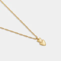 Katie Loxton gold-Charm-Halskette 