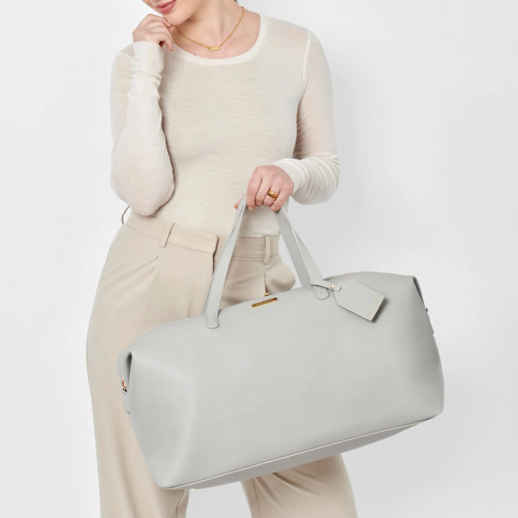 Katie Loxton Graue Wochenendtasche Duffle Bag* Flitterwochengeschenke | Geschenke Für Die Braut