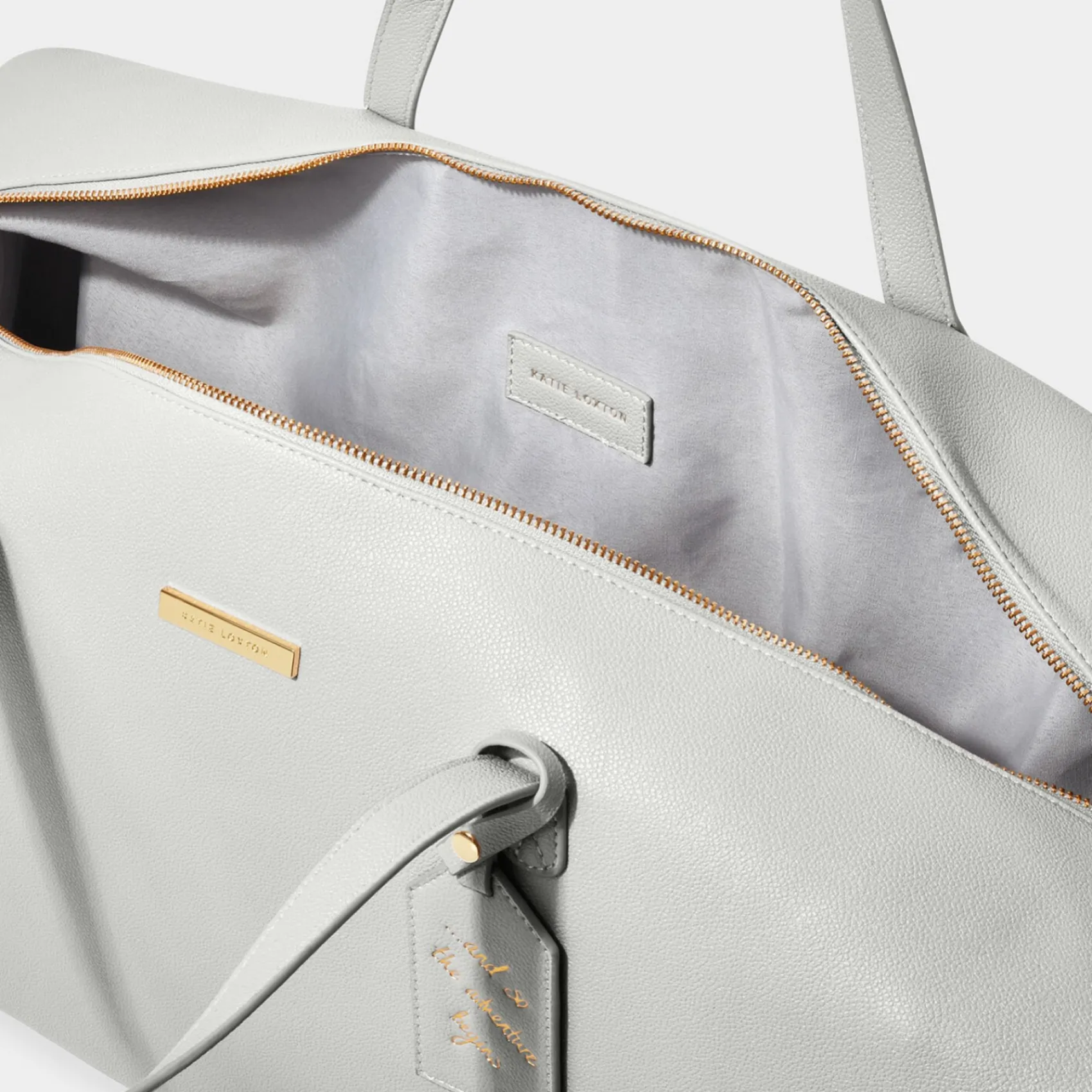 Katie Loxton Graue Wochenendtasche Duffle Bag* Flitterwochengeschenke | Geschenke Für Die Braut