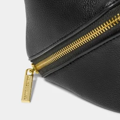 Katie Loxton Große schwarze Kosmetiktasche und Waschbeutel* Make-up- Und Kulturbeutel | Flitterwochengeschenke