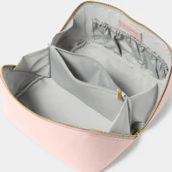 Katie Loxton Große staubrosa Kosmetiktasche und Waschbeutel* Make-up- Und Kulturbeutel | Flitterwochengeschenke