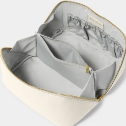 Katie Loxton Großer weißer Schmink- und Waschbeutel* Make-up- Und Kulturbeutel | Flitterwochengeschenke