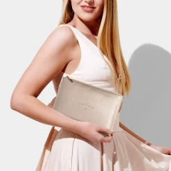 Katie Loxton just Married" Metallic Gold Perfektes Etui* Sentiment-säckchen | Flitterwochengeschenke