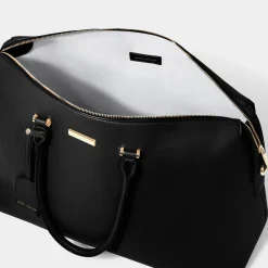 Katie Loxton Kensington Black Weekend Holdall Duffle Bag* Flitterwochengeschenke | Geschenke Für Die Braut