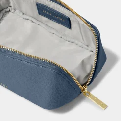 Katie Loxton Kleine Kosmetiktasche in Marineblau* Make-up- Und Kulturbeutel | Etwas Blaue Geschenke