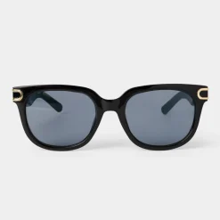 Katie Loxton Manhattan Sonnenbrille in Schwarz und Gold*Damen Damensonnenbrillen | Flitterwochengeschenke