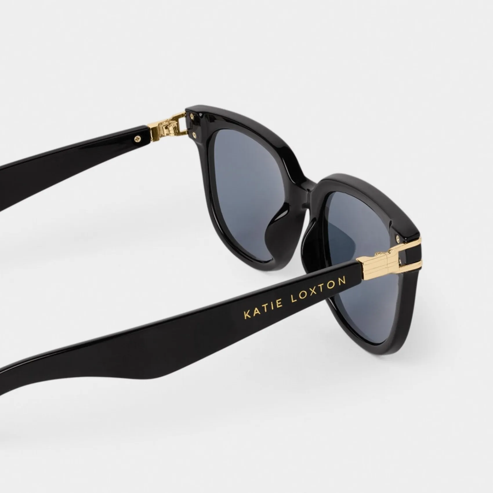 Katie Loxton Manhattan Sonnenbrille in Schwarz und Gold*Damen Damensonnenbrillen | Flitterwochengeschenke