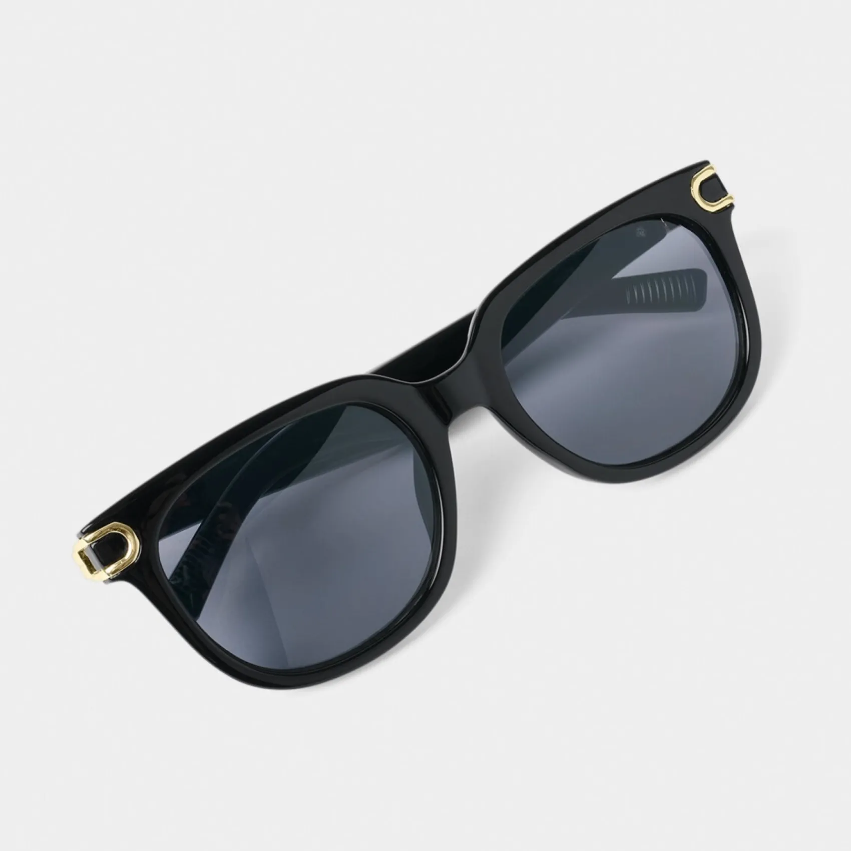 Katie Loxton Manhattan Sonnenbrille in Schwarz und Gold*Damen Damensonnenbrillen | Flitterwochengeschenke