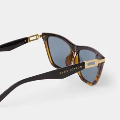 Katie Loxton Marbella Schwarz Schildpatt Cat Eye Sonnenbrille*Damen Damensonnenbrillen | Flitterwochengeschenke