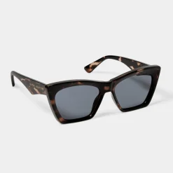 Katie Loxton Marokko Dunkelbraune Schildpatt-Sonnenbrille*Damen Damensonnenbrillen | Flitterwochengeschenke