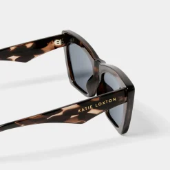 Katie Loxton Marokko Dunkelbraune Schildpatt-Sonnenbrille*Damen Damensonnenbrillen | Flitterwochengeschenke
