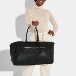 Katie Loxton Mayfair Black Weekend Holdall Duffle Bag* Flitterwochengeschenke | Geschenke Für Die Braut