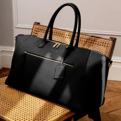 Katie Loxton Mayfair Black Weekend Holdall Duffle Bag* Flitterwochengeschenke | Geschenke Für Die Braut