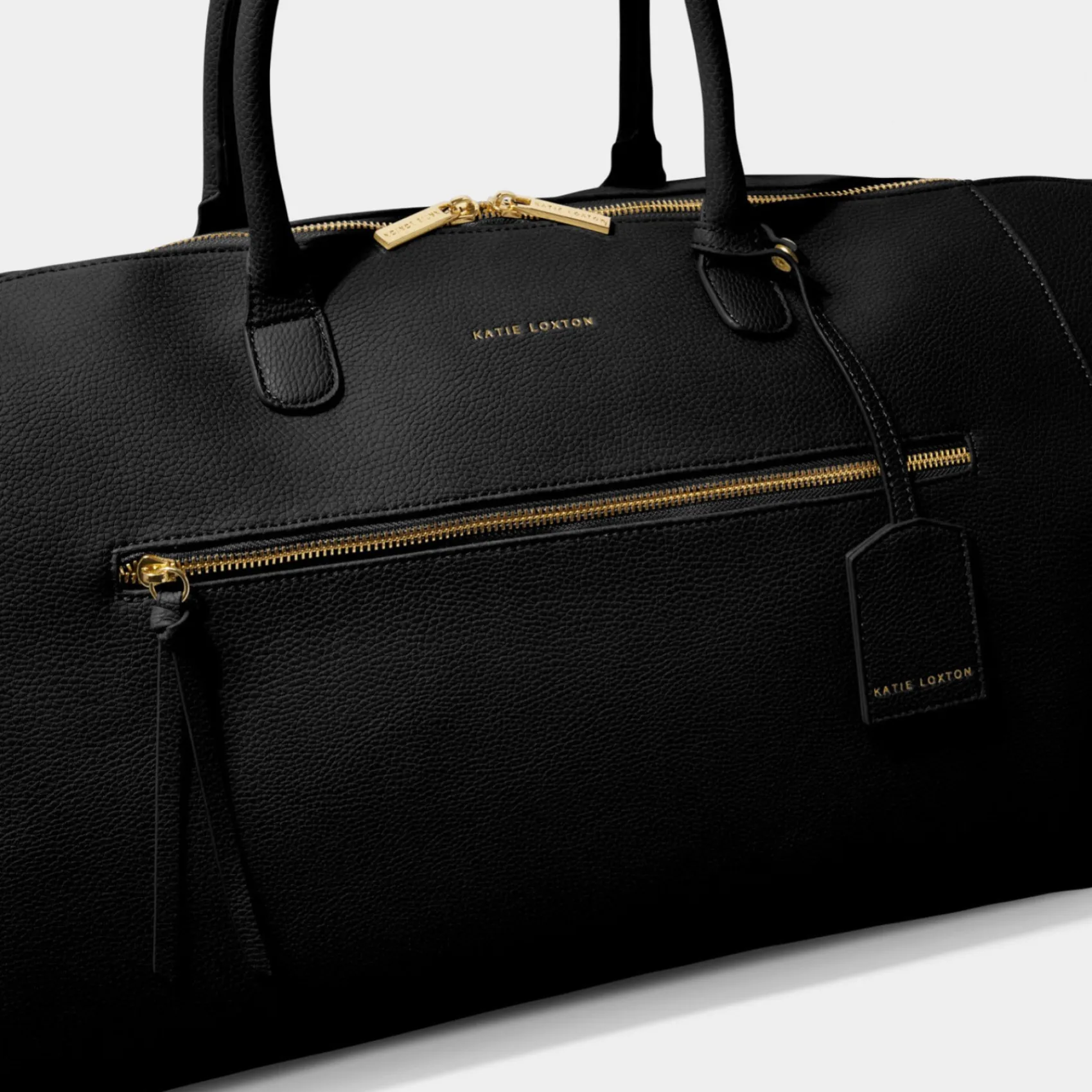 Katie Loxton Mayfair Black Weekend Holdall Duffle Bag* Flitterwochengeschenke | Geschenke Für Die Braut