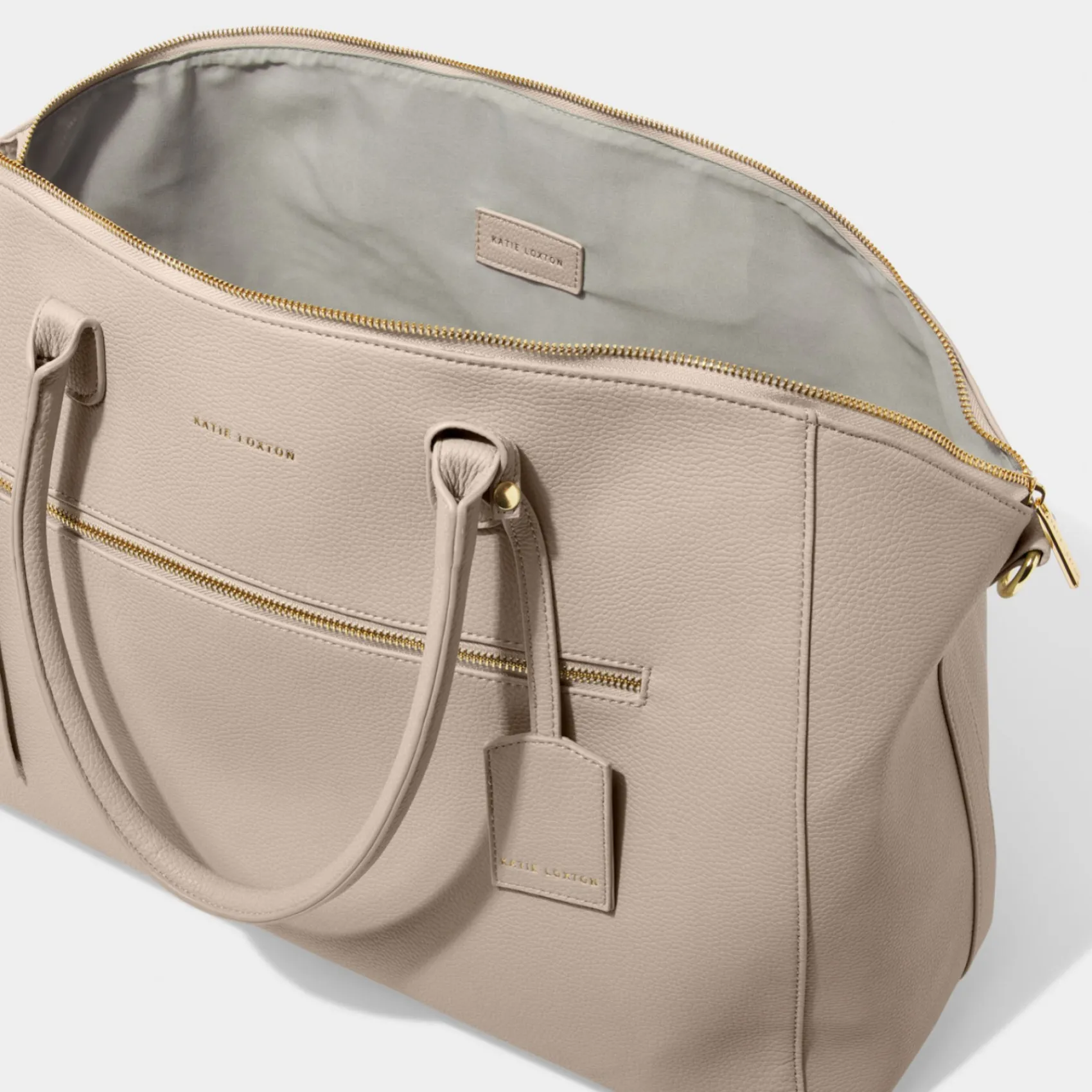 Katie Loxton Mayfair Taupe Wochenendtasche Duffle Bag* Flitterwochengeschenke | Geschenke Für Die Braut