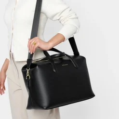 Katie Loxton Milan Schwarz Kabinentasche* Flitterwochengeschenke | Wochenendtaschen