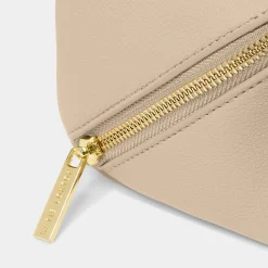 Katie Loxton Mittlere helltaupefarbene Kosmetiktasche und Waschbeutel* Make-up- Und Kulturbeutel | Flitterwochengeschenke