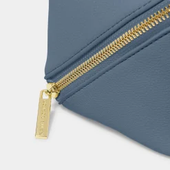 Katie Loxton Mittlere marineblaue Kosmetiktasche und Waschbeutel* Make-up- Und Kulturbeutel | Etwas Blaue Geschenke
