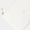 Katie Loxton 'Mrs' White Sentiment Pouch* Sentiment-säckchen | Flitterwochengeschenke
