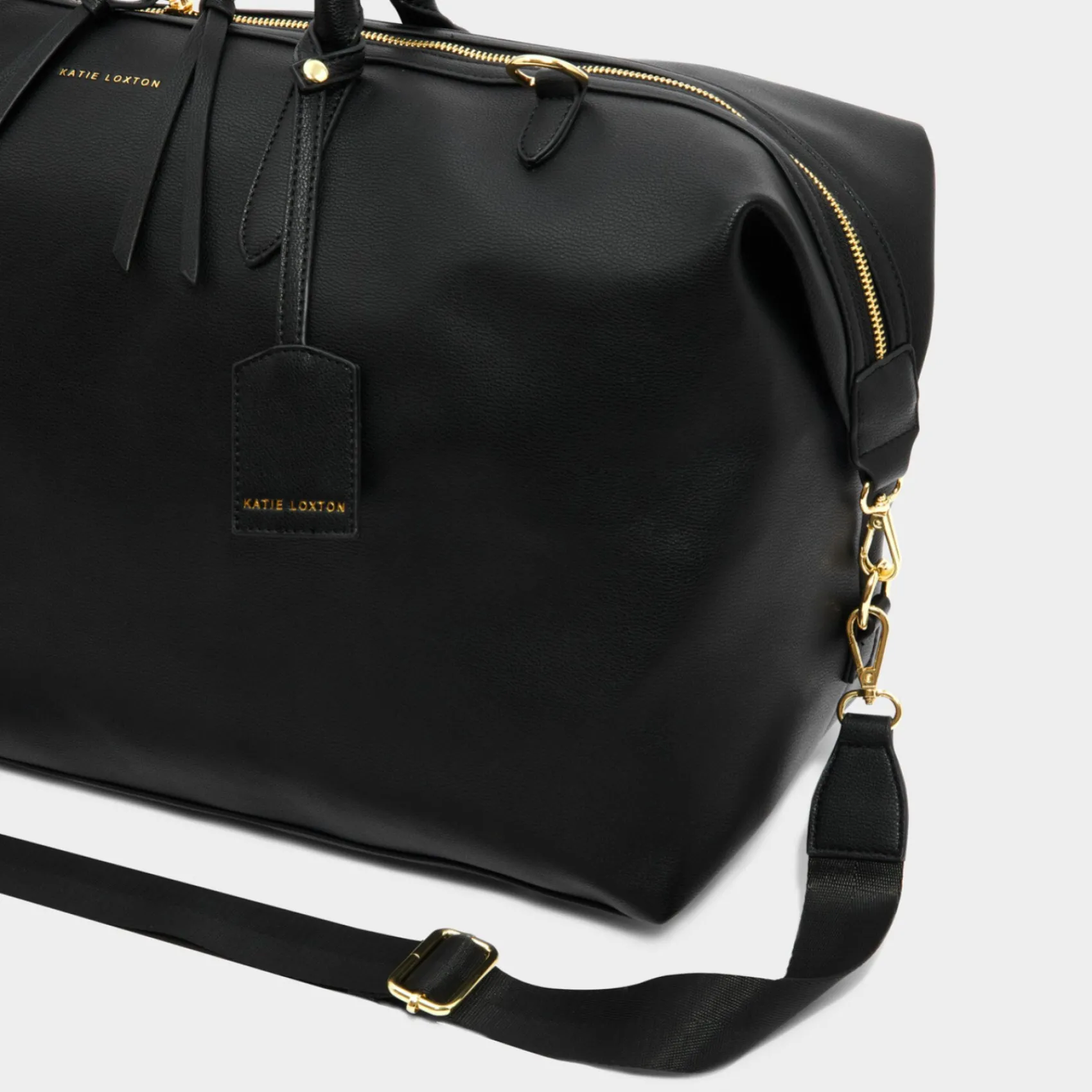 Katie Loxton Oxford Black Weekend Holdall Duffle Bag* Flitterwochengeschenke | Geschenke Für Die Braut