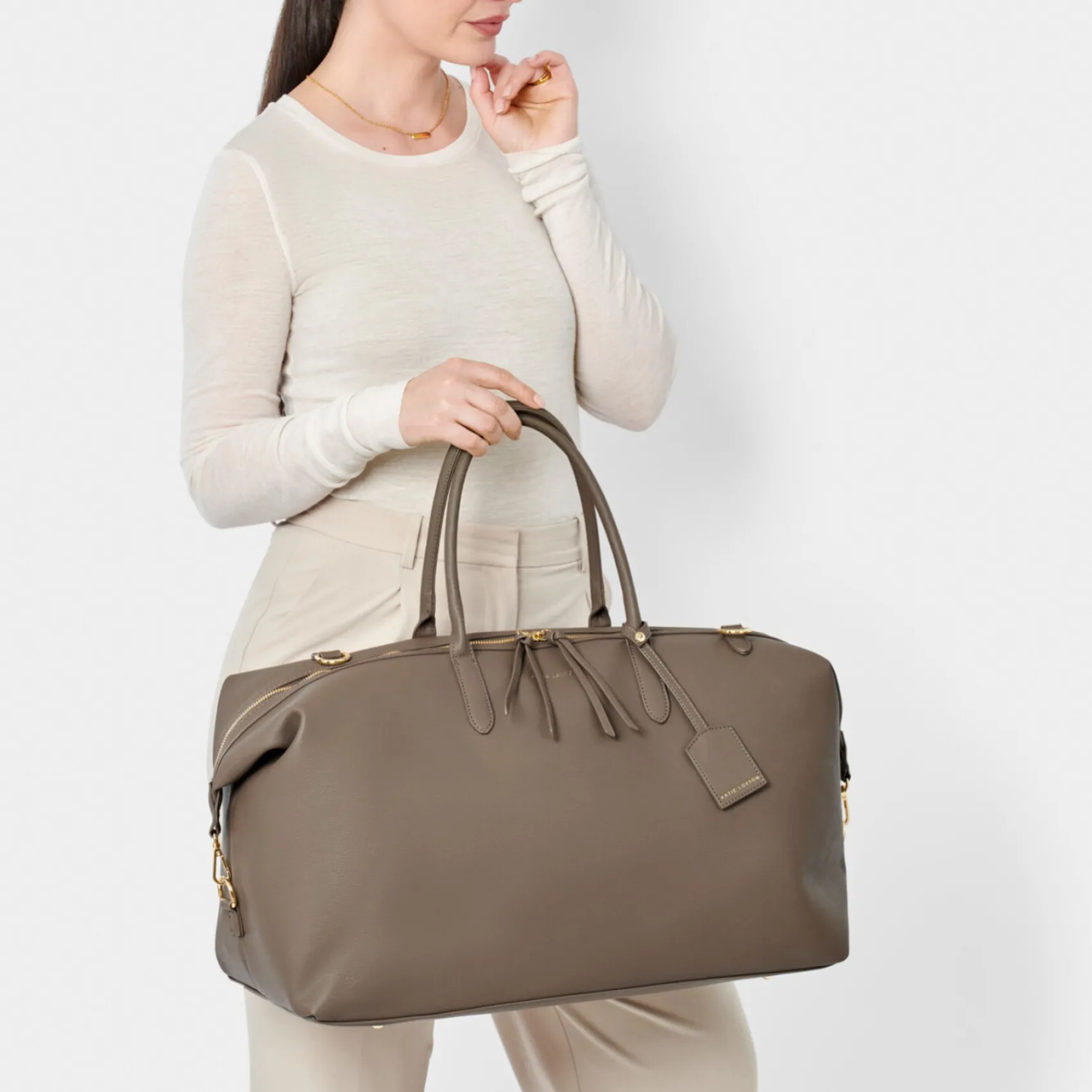 Katie Loxton Oxford Mink Weekend Holdall Duffle Bag* Flitterwochengeschenke | Geschenke Für Die Braut