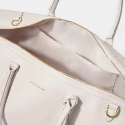 Katie Loxton Oxford Off White Weekend Holdall Duffle Bag* Flitterwochengeschenke | Geschenke Für Die Braut