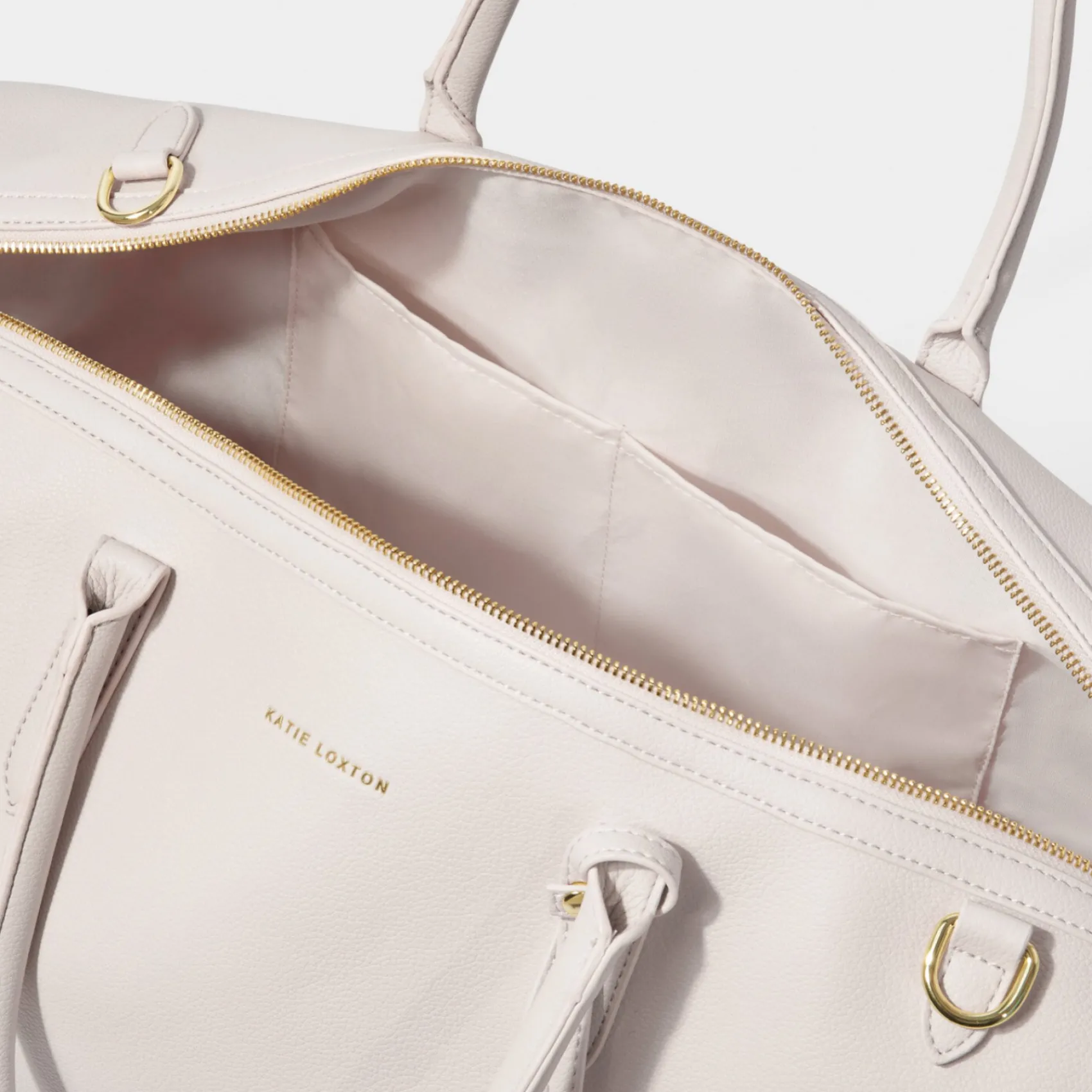 Katie Loxton Oxford Off White Weekend Holdall Duffle Bag* Flitterwochengeschenke | Geschenke Für Die Braut