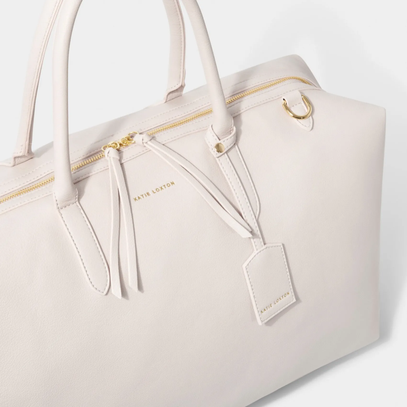 Katie Loxton Oxford Off White Weekend Holdall Duffle Bag* Flitterwochengeschenke | Geschenke Für Die Braut