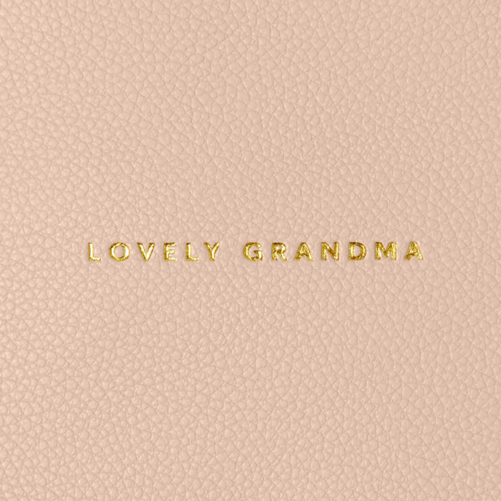 Katie Loxton pastellrosa Sentiment-Beutel 'Lovely Grandma'* Sentiment-säckchen | Kosmetiktaschen