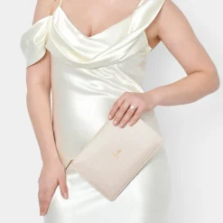 Katie Loxton perfektes Etui "Braut" in Perlglanzweiß* Sentiment-säckchen | Verlobungsgeschenke