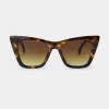 Katie Loxton Porto Braun Schildpatt Katzenaugen-Sonnenbrille*Damen Damensonnenbrillen | Flitterwochengeschenke