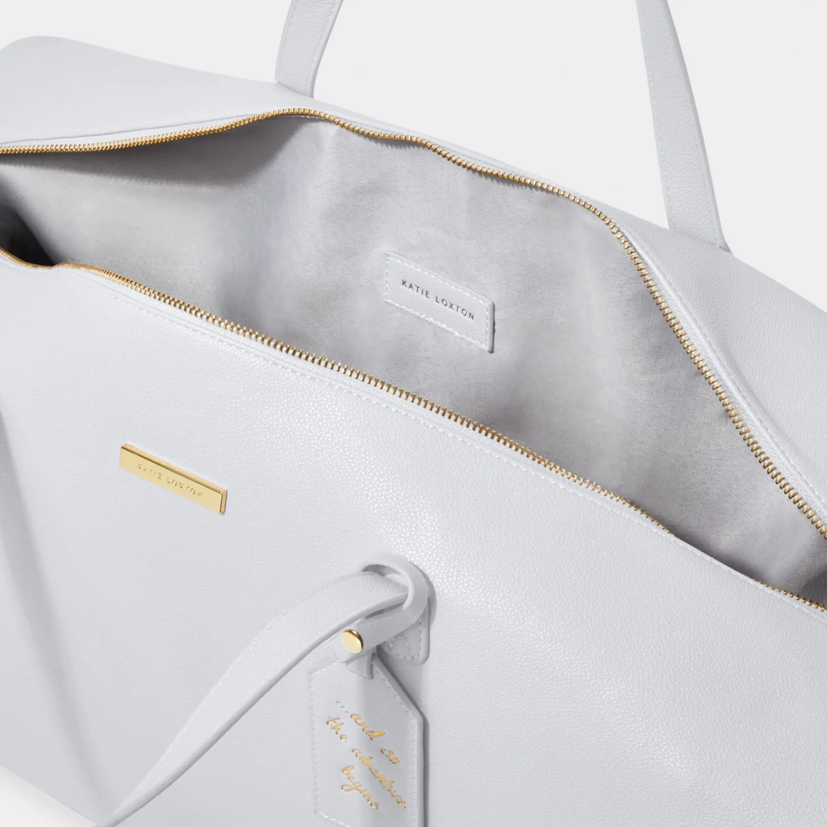 Katie Loxton Powder Blue Weekend Holdall Duffle Bag* Flitterwochengeschenke | Geschenke Für Die Braut