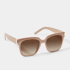 Katie Loxton Quadratische Roma-Sonnenbrille in Nerz*Damen Damensonnenbrillen | Flitterwochengeschenke