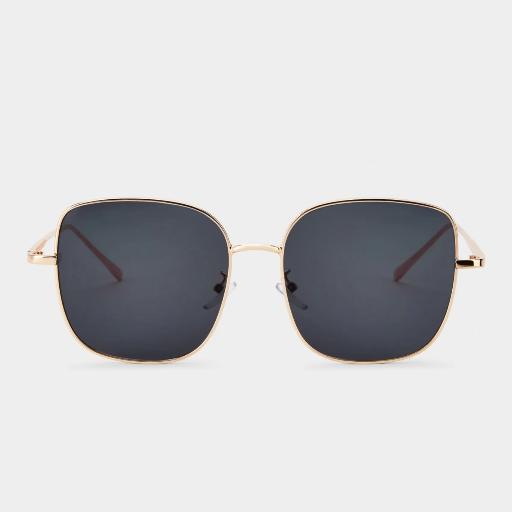 Katie Loxton Quadratische Sonnenbrille Sahara Gold und Schwarz*Damen Damensonnenbrillen | Flitterwochengeschenke