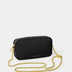 Katie Loxton Remi Black Slider Chain Crossbody Tasche* Hochzeitsgäste-taschen | Anlass Handtaschen