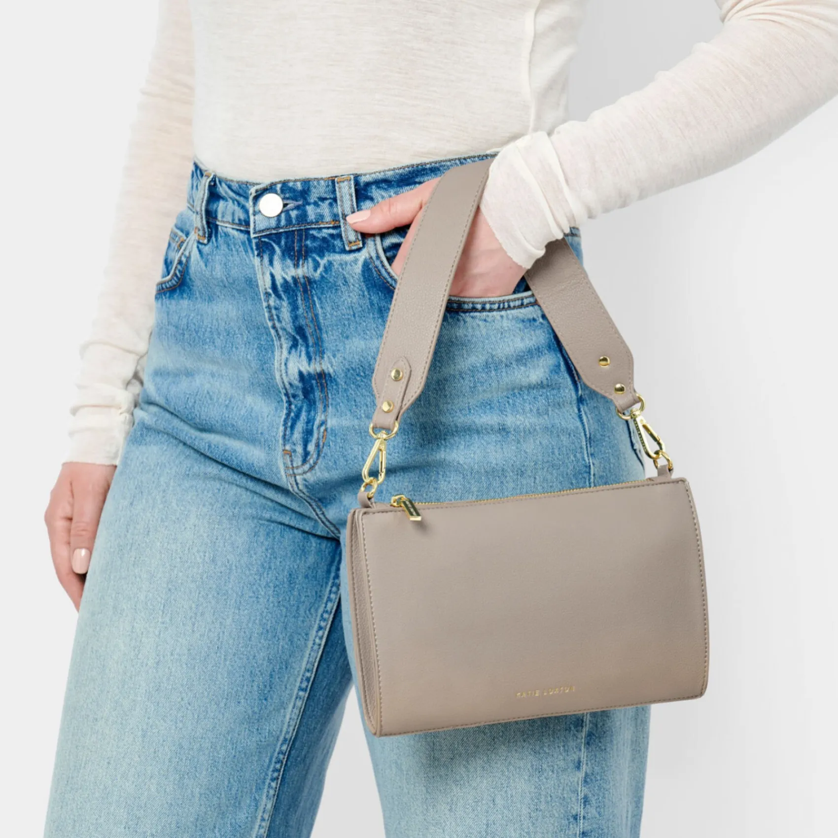 Katie Loxton Reya Light Taupe Umhängetasche* Hochzeitsgäste-taschen
