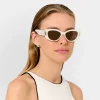 Katie Loxton Rimini Off White Oval Sonnenbrille*Damen Damensonnenbrillen | Flitterwochengeschenke