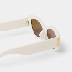 Katie Loxton Rimini Off White Oval Sonnenbrille*Damen Damensonnenbrillen | Flitterwochengeschenke